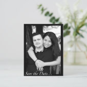 "Save the date" Aankondigingskaart (Staand voorkant)