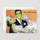 save the date aankondigingskaart (Voorkant / Achterkant)