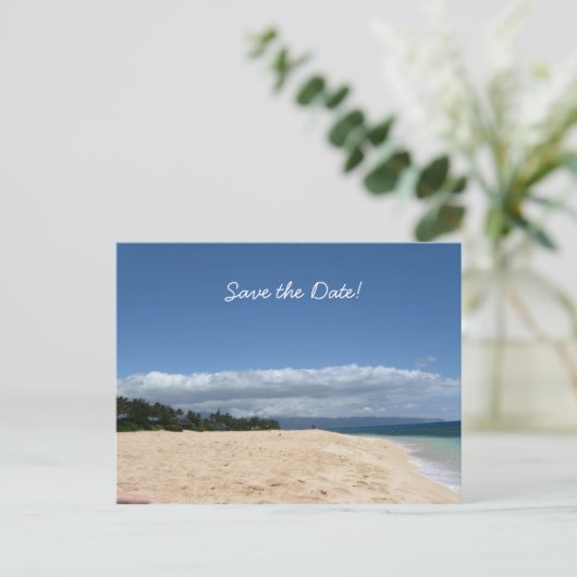 Save the date! aankondigingskaart (Staand voorkant)