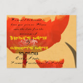 Save the date aankondigingskaart (Achterkant)