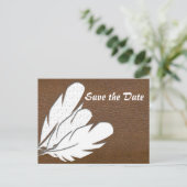 Save the date aankondigingskaart (Staand voorkant)