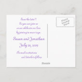 Save the date! aankondigingskaart (Achterkant)