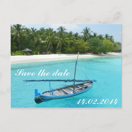 Save the date aankondigingskaart (Voorkant)