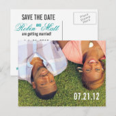 Save the date! aankondigingskaart (Voorkant / Achterkant)