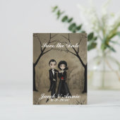 Save the date aankondigingskaart (Staand voorkant)