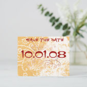 Save the date- aankondigingskaart (Staand voorkant)