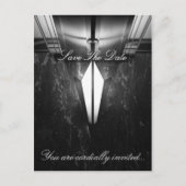 Save the date aankondigingskaart (Voorkant)