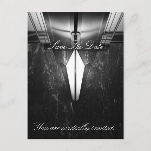 Save the date aankondigingskaart (Voorkant)