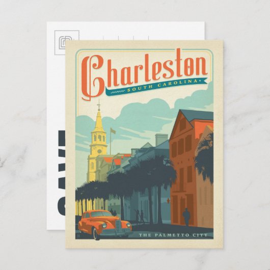 Save the date | Activiteiten in de omgeving van Ch Aankondigingskaart (Voorkant / Achterkant)