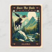 Save the date | Alaska Invitation Briefkaart (Voorkant)