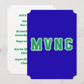 Save The Date Alumni Graduates (Voorkant / Achterkant)