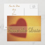 Save the Date ansichtkaarten Aankondigingskaart (Voorkant / Achterkant)