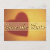 Save the Date-ansichtkaarten Aankondigingskaart (Voorkant)