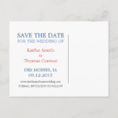 Save the Date - - Antwerpen Aankondigingskaart (Achterkant)