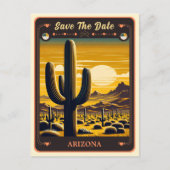 Save the date | Arizona Invitation Briefkaart (Voorkant)