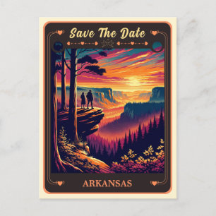 Save the date   Arkansas Invitation Briefkaart