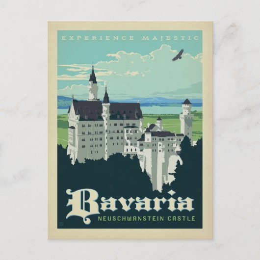 Save the date | Beieren, Kasteel Neuschwanstein Aankondigingskaart (Voorkant)