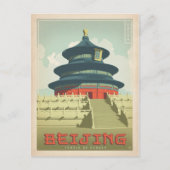 Save the date | Beijing, China Aankondigingskaart (Voorkant)