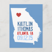 Save the Date - - België Aankondigingskaart (Voorkant)