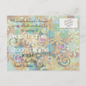 Save The Date - Boom van de Liefde - Gepersonalise Aankondigingskaart (Achterkant)