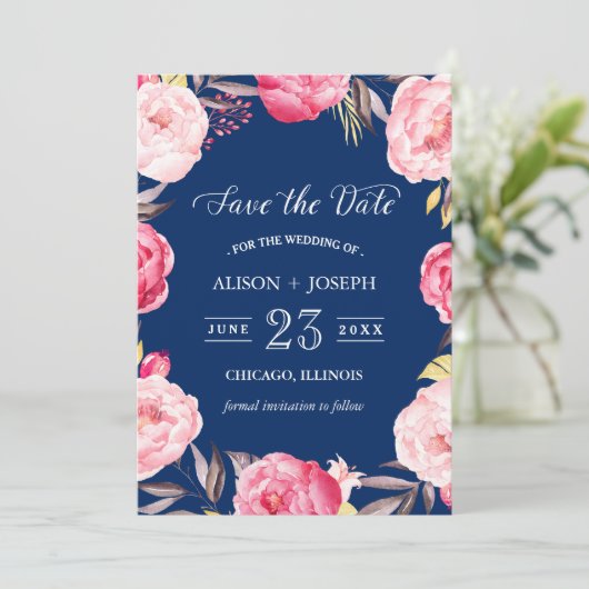 Save the date | Bosbouwnijverheid, schaars (Staand voorkant)