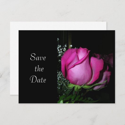 Save the date briefkaart (Voorkant / Achterkant)