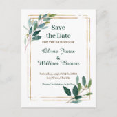 Save the date briefkaart (Voorkant)