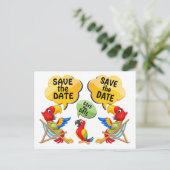 Save the date briefkaart (Staand voorkant)