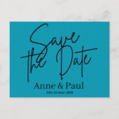 save the date briefkaart (Voorkant)