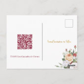 Save the date briefkaart (Achterkant)