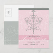 SAVE THE DATE BRIEFKAART:: xenia1 Aankondigingskaart (Voorkant / Achterkant)