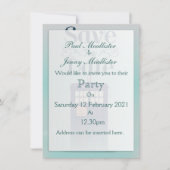 Save the Date Britse Politie Box Kaart (Voorkant)