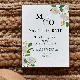 Save the Date - bruiloft Kaart