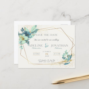 Save the Date: Bruiloft viering Briefkaart