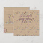 Save the date, Bubbleroom Date (Voorkant / Achterkant)