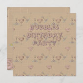 Save the date, Bubbleroom Save The Date (Voorkant / Achterkant)