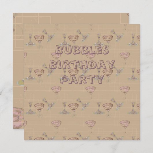 Save the date, Bubbleroom Save The Date (Voorkant / Achterkant)