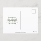 Save The Date Bullfrog Nature Briefkaart (Achterkant)