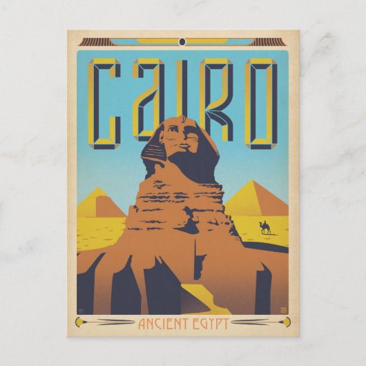 Save the date | Caïro, Egypte Aankondigingskaart (Voorkant)
