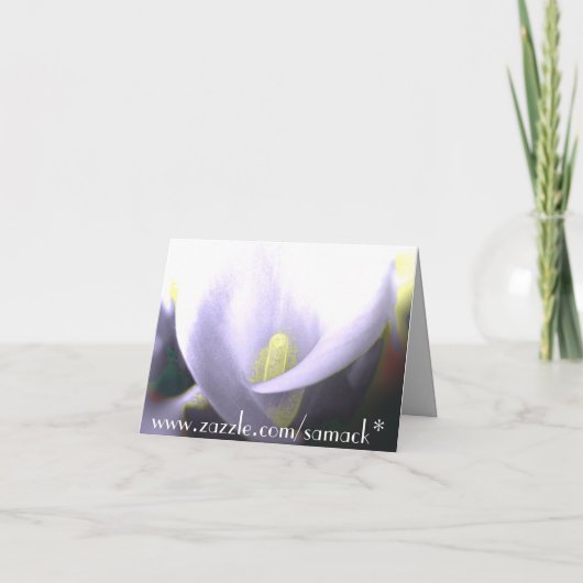Save the Date Cala Lily - Sage (Achterkant)