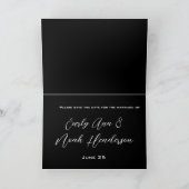 Save the Date Cala Lily - Tan en ... - Op maat gem (Binnen)