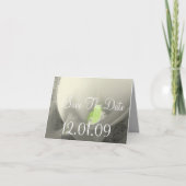Save the Date Cala Lily - Warm Grijs Aankondiging (Voorkant)