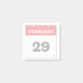 Save The Date Calendar Illustration Post-it® Notes (Voorkant)
