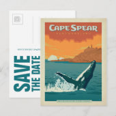 Save the date | Cape Spear, Newfoundland Aankondigingskaart (Voorkant / Achterkant)