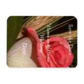 Save the date card magneet (Horizontaal)