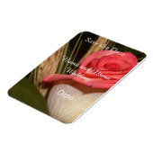 Save the date card magneet (Linkerzijde)