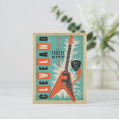 Save the date | Cleveland, OH Aankondigingskaart (Staand voorkant)