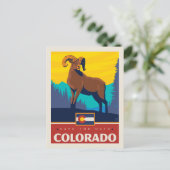 Save the Date | Colorado Uitnodiging Briefkaart (Staand voorkant)