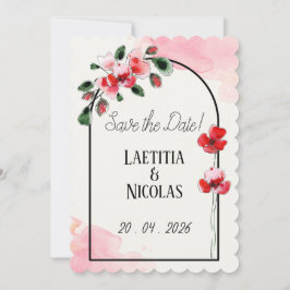 Save the date "Coquelicots"
