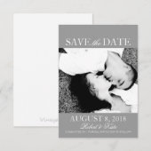 Save the date | De DATUM-foto opslaan (Voorkant / Achterkant)